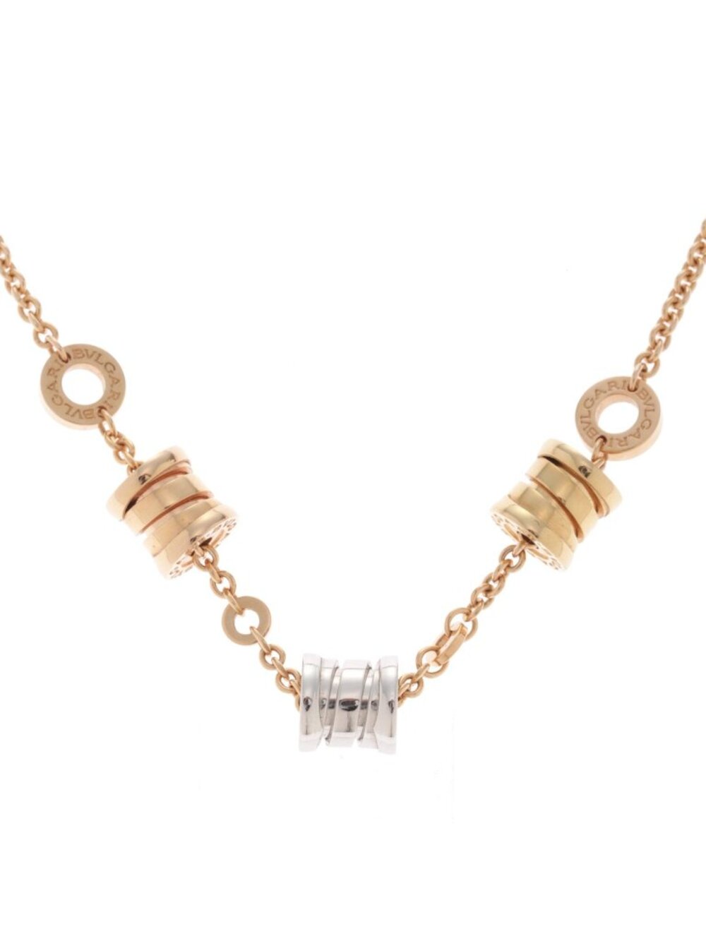 Bvlgari NC PG YG WG Necklace 18k